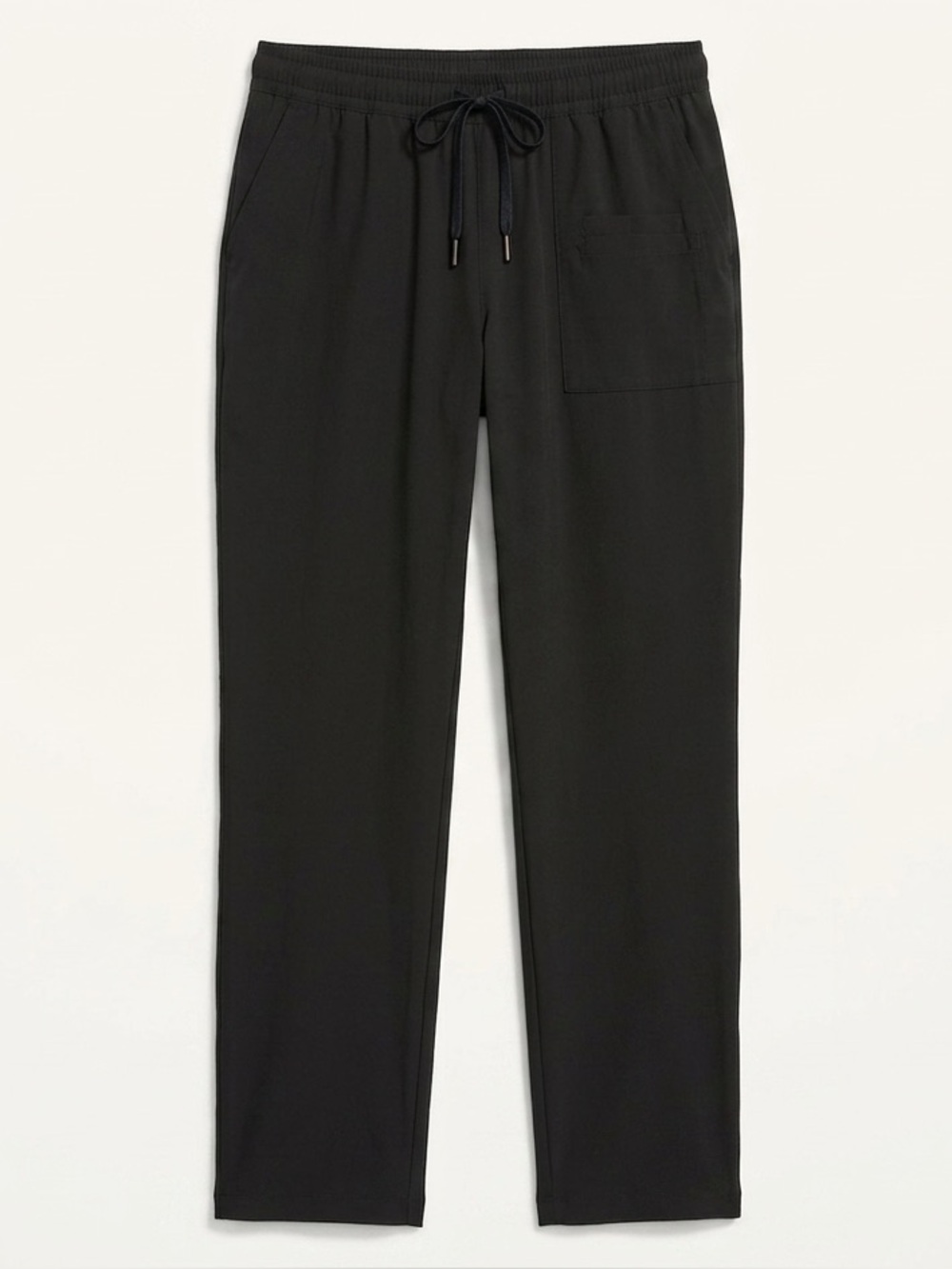 Warehouse One Ruched Black Athletic Jogger